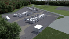 Pictured: An artist's impression of the planned site in Sandwell. Image: Pivot Power/ Greenhouse PR